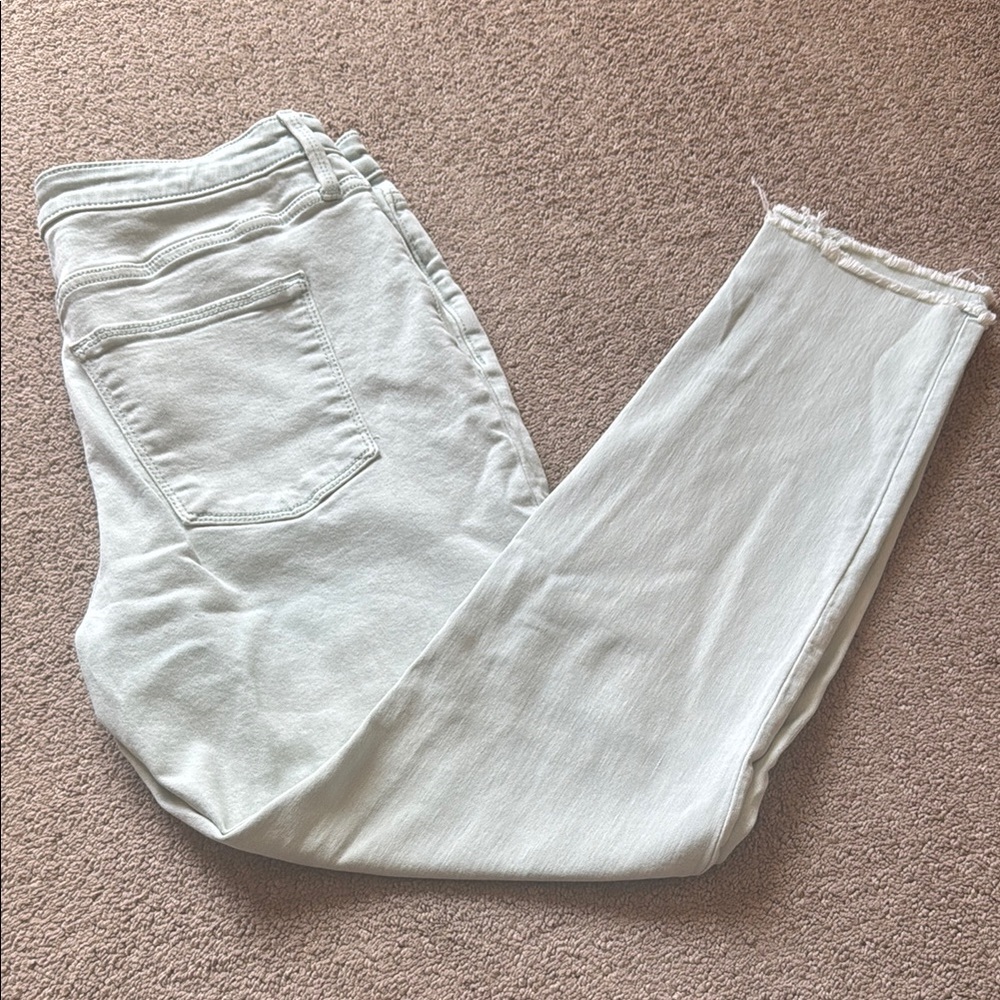 Women's Light Green Jeans